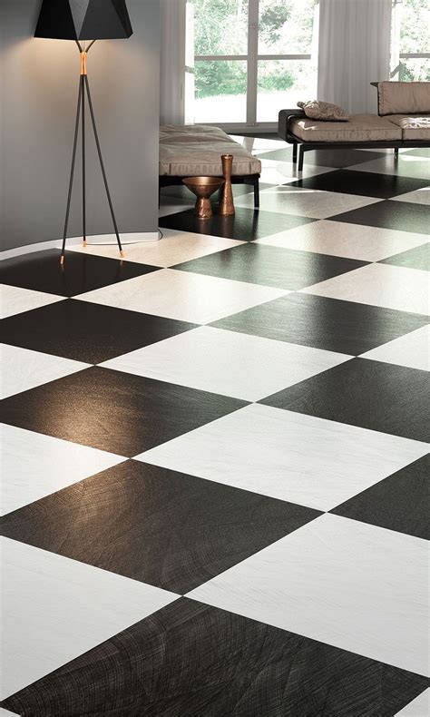 Recreate This Stunning Checkerboard Look With Caress Black And White