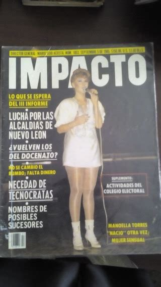 Revista Impacto 1985 en Mercado Libre México