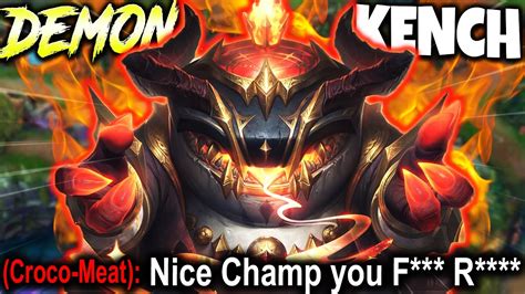Meet The New Top Demon King Kench Arcana Tahm Kench Skin Is Just Op