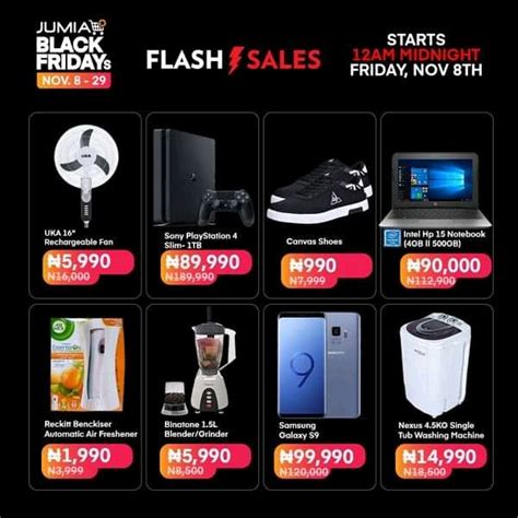 Top Deals To Look Out For On Jumia Nigerias Black Friday Dignited