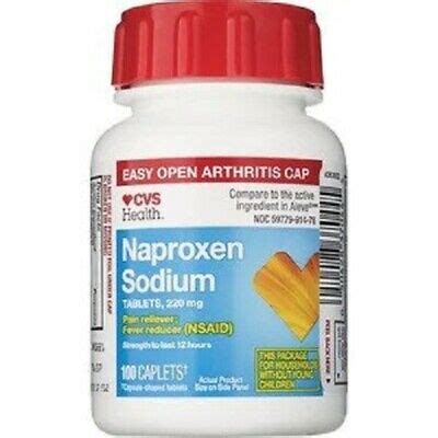 Compare safrosyn and other prescription drug prices from online pharmacies and drugstores. CVS Naproxen Sodium 220 mg 100 Ct Caplets (Compare to ...