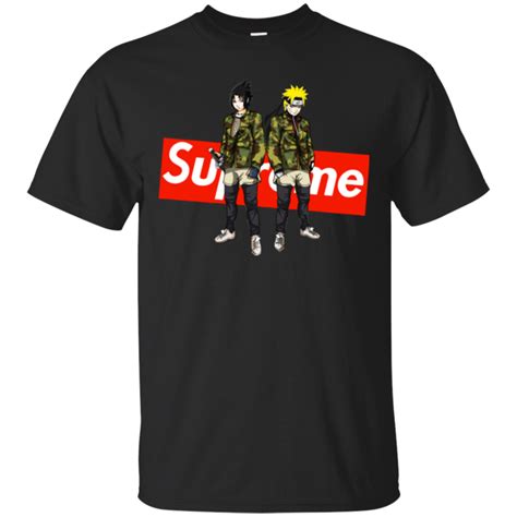 Sasuke And Naruto T Shirt Supreme T Shirt Hoodie Sweatshirts Naruto T