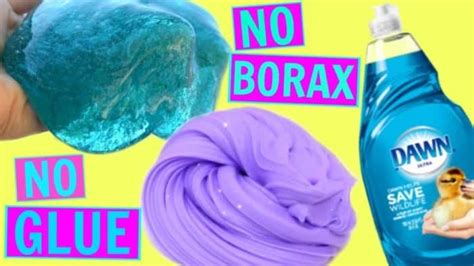 How To Make Slime Without Borax Or Glue Howto Techno