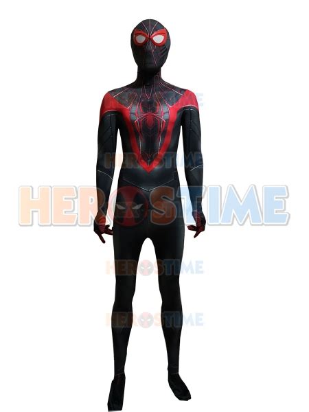 2020 Newest Spider Man Miles Morales Ps5 Cosplay Costume