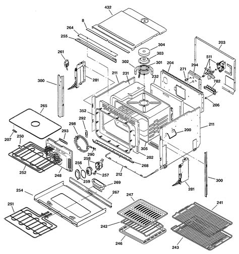 Ge Electric Oven Parts Diagram