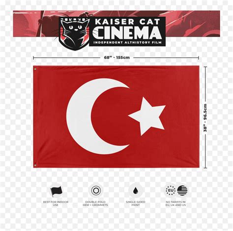 Ottoman Empire Flag New U0026 Improved U2013 Kaiser Cat Cinema Emoji