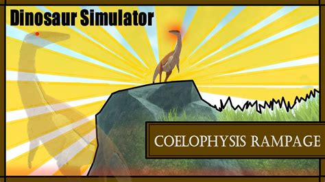 Coelophysis Rampage Dinosaur Simulator Roblox Youtube
