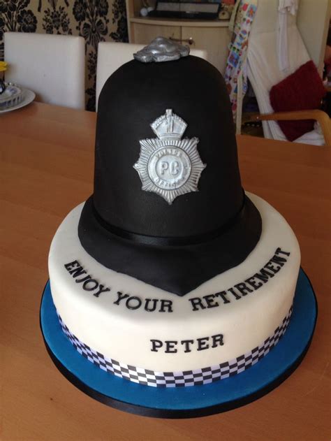 Police Retirement Cake Retirement Cakes Cake Creations Cake