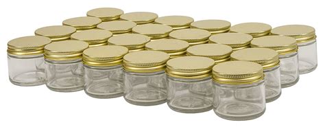 Nms 2 Ounce Glass Straight Sided Spicecanning Jars Case Of 24 With