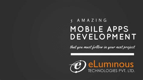 5 Amazing Mobile Apps Development Trends That You Must Include In Your