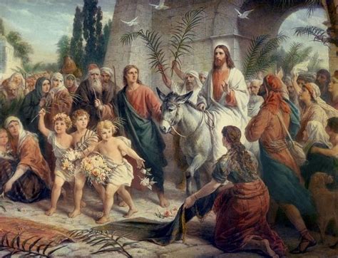What Actually Happened On The First Palm Sunday In Jerusalem Stuff