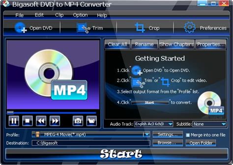 Cloudconvert converts your video files online. Download Bigasoft DVD to MP4 Converter 3.1.1.4507