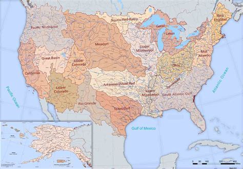 Usgs National Watershed Boundary Dataset Wbd Downloadable Data