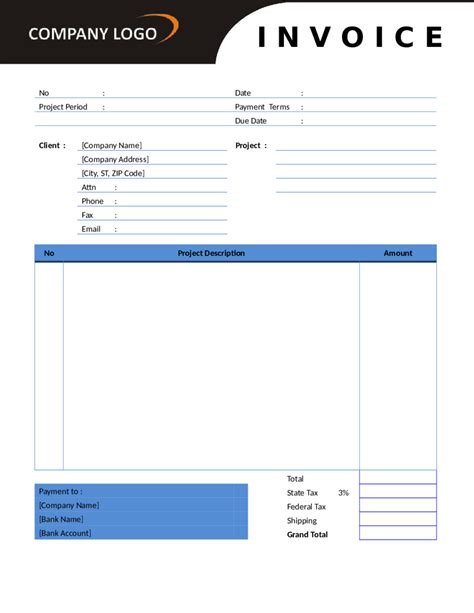 Printable Invoice Template Free Download Invoice Simple Free Blank