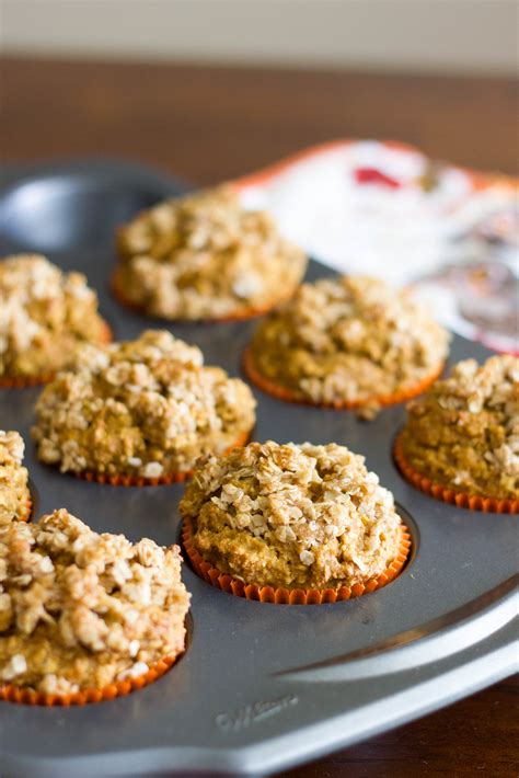 Pumpkin Spice Oatmeal Muffins Kendras Treats