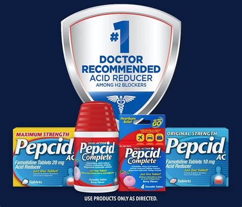 PEPCID COMPLETE® Dual Action Heartburn Relief Chewable ...