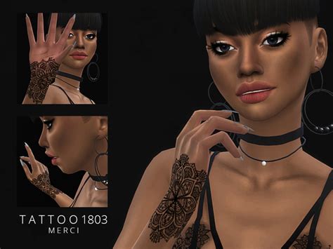 Tattoo 1803 By Merci At Tsr Sims 4 Updates