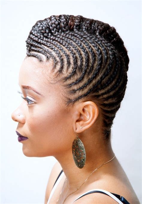 Natural Hairstyles For Work Natural Cornrow For Work Description