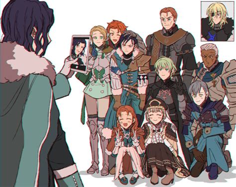 Byleth Byleth Dimitri Alexandre Blaiddyd Ingrid Brandl Galatea