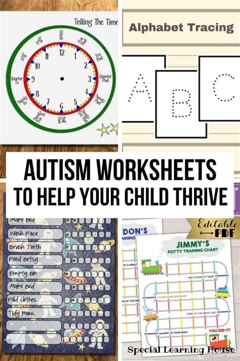 Autism Printables Free Worksheet24