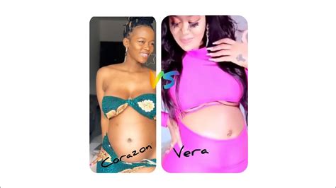 Corazon Kwamboka Vs Vera Sidika Pregnancy Shots Youtube