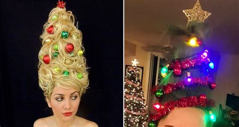 Christmas Tree Hairstyles Are Fast Becoming A Holiday Trend