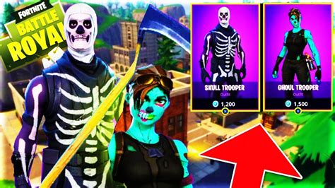 How To Actually Buy The Skull Trooper And Ghoul Tropper In Fortnite