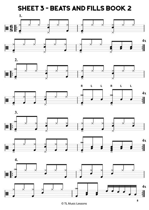 Drum Fills Archives Learn Drums For Free Drum Sheet Music Drums