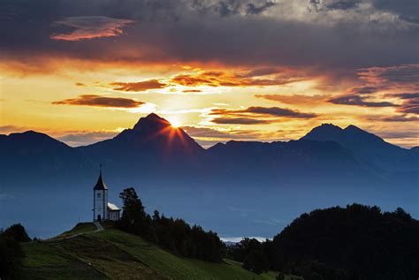 Sunrise Over The Kamnik Alps Photograph By Ian Middleton Fine Art America