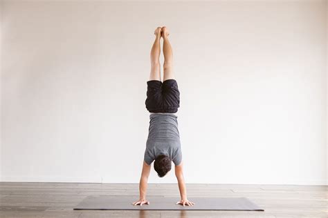 7 Simple Yoga Poses To Prep You For Handstands Easy Yoga Poses Easy