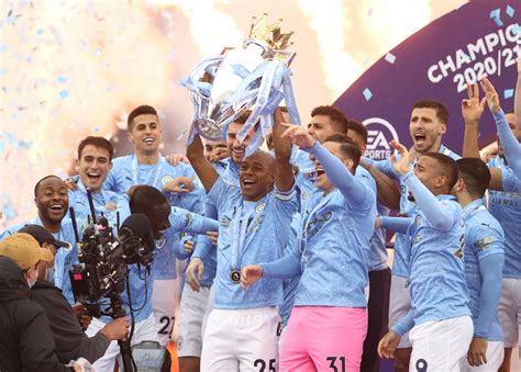 45 Manchester City Premier League Champions 2021 Wallpapers