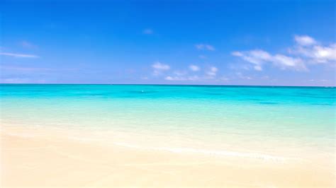 Download 1920x1080 Wallpaper Sunny Day Tropical Beach Blue Sea And Sky