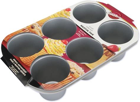 Wilton W9921 King Size Muffin Pan 6 Cups Uk Kitchen And Home
