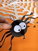 Easy 3d Paper Spider Craft - Red Ted ARt
