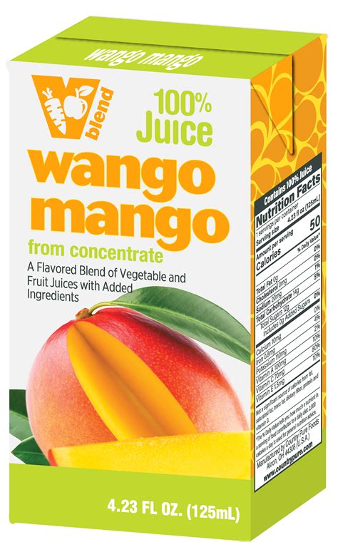 Vblend Wango Mango Juice Box Country Pure