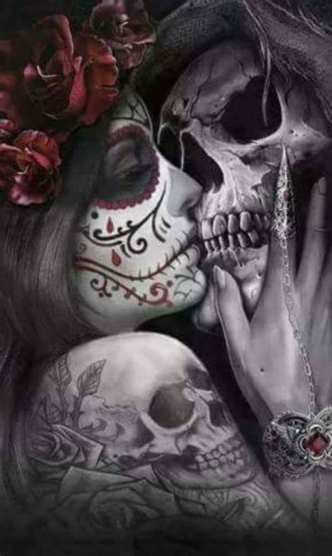 Épinglé par Laura Fracker sur skulls Tatouage personnalisé Tatouage de crâne Tatouage santa