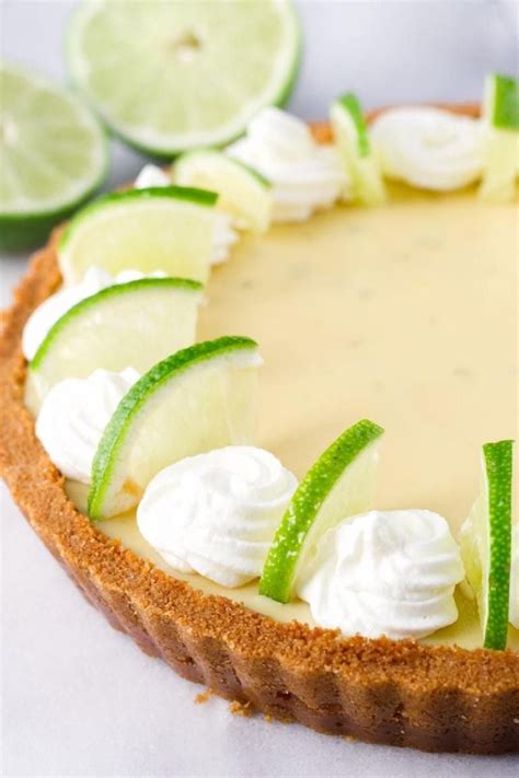 Easy Key Lime Pie This Easy And Delicious Key Lime Pie Is Made With An