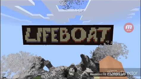 Minecraft Lifeboat Server Youtube