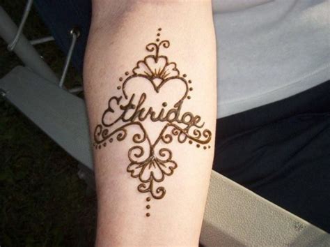 Custom Temporary Tattoos Letters Design