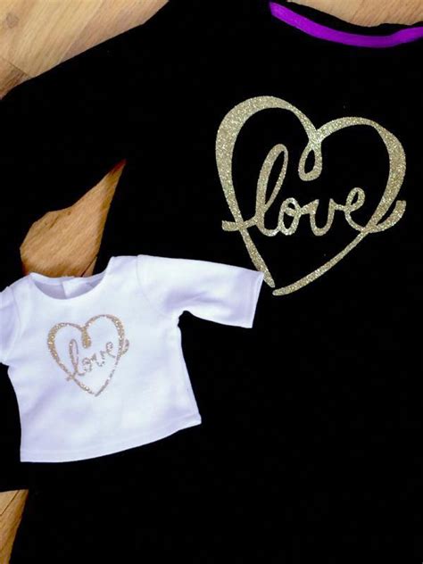 Make Matching Glitter Love Shirts This Valentines Day Valentines