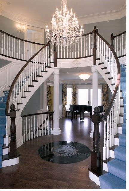 georgian colonial foyer