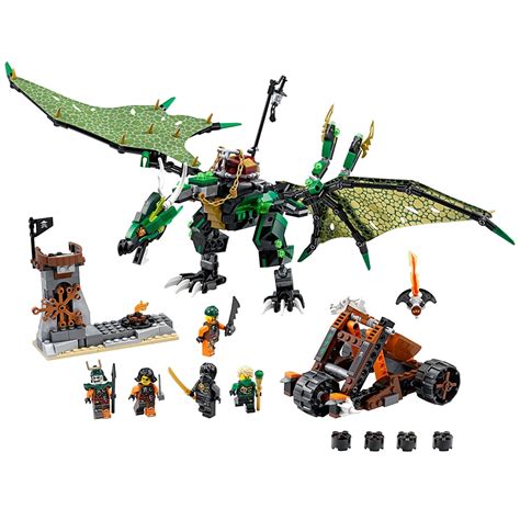 Lego Ninjago The Green Nrg Dragon 70593
