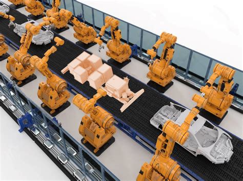 Multi Fty Automatic Test For Robots On Production Line Scs Concept