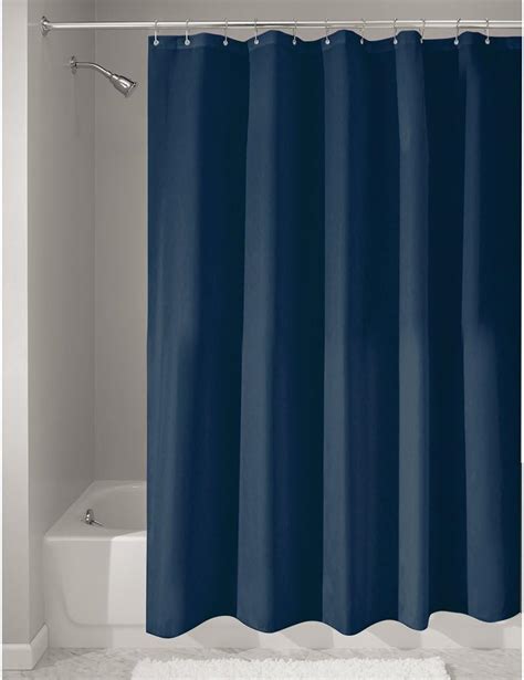 Idesign Waterproof Shower Curtain Long Shower Curtain Made Of