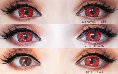 Natural Red Eye Color