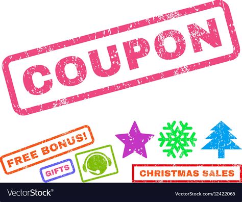 Coupon Rubber Stamp Royalty Free Vector Image Vectorstock