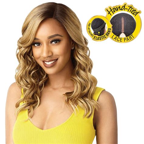 Outre Lace Front Wig The Daily Wig Hand Tied Lace Part Wig Kimbra DRCAR Lace Front Wigs