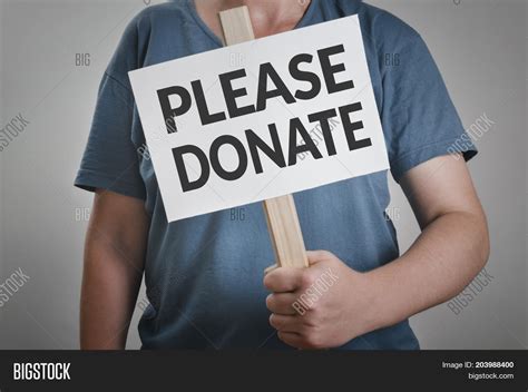 Please Donate Help Image And Photo Free Trial Bigstock