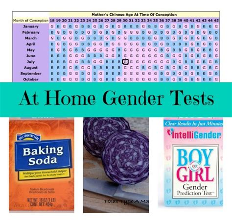At Home Gender Predictor Tests