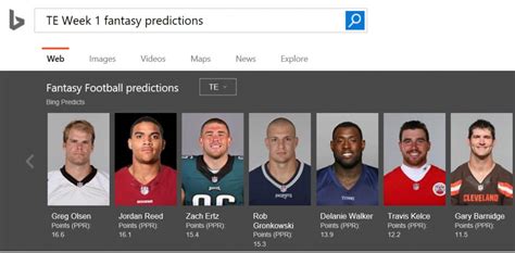 Bing Predicts Microsoft Adds Support For Nfl And Fantasy Football
